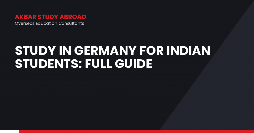 Study in Germany for Indian Students: Full Guide